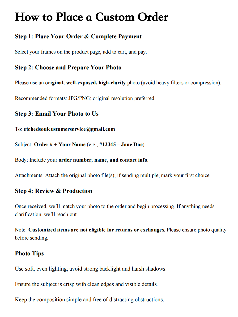 7-inch Minimalist Frame Leaf Carving