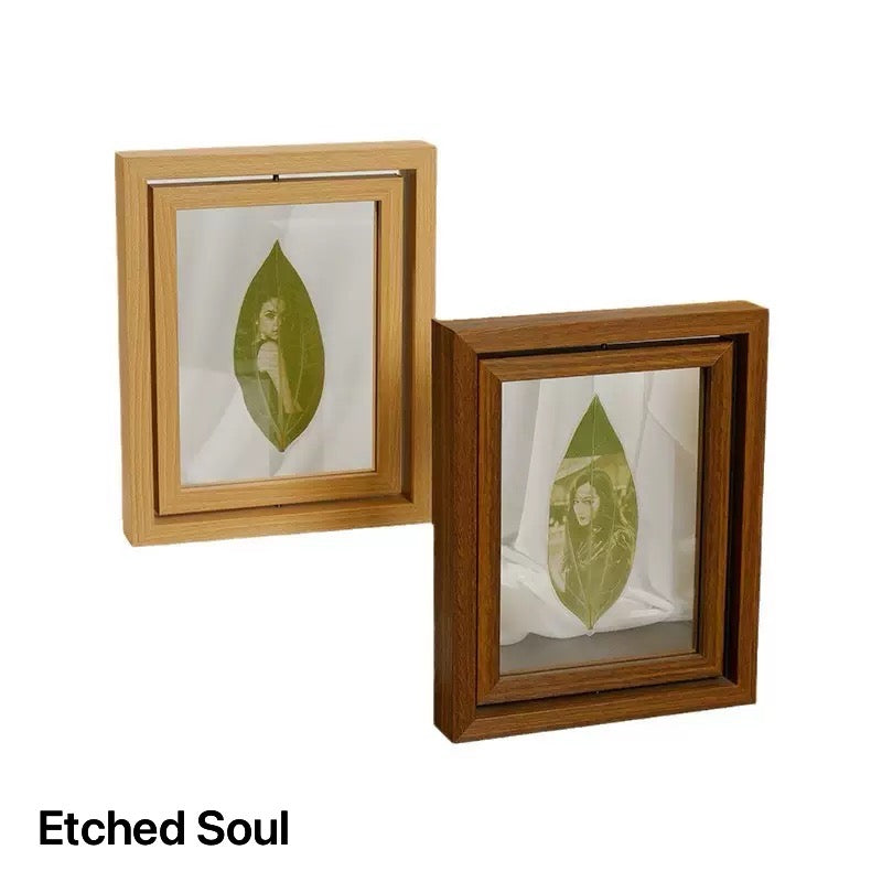 8-inch Leaf Carving in a Rotating Frame